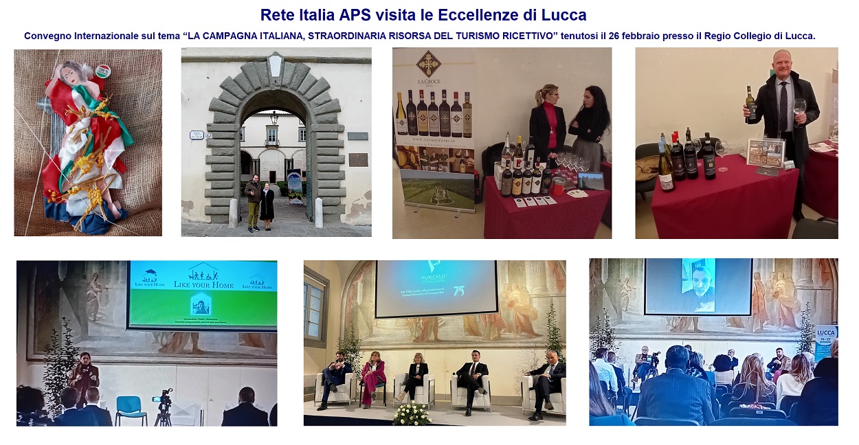 Rete Italia APS visita le Eccellenze di Lucca